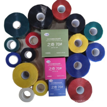 silicone rubber material insulation heat resistant waterproof silicon rubber fusion emergency self-adhesive tape for pipe hose